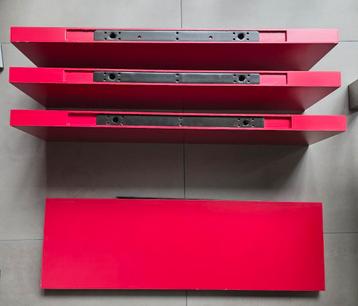 Wandplanken Rood kinderkamer  beschikbaar voor biedingen