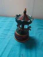 Houten carrousel muziekdoosje, Antiek en Kunst, Ophalen