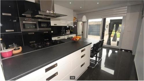 Hoogglans keuken alle electro incl.!, Huis en Inrichting, Keuken | Complete keukens, Gebruikt, U-keuken, Overige kleuren, Overige materialen