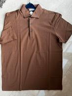 Gran Sasso Polo Cognac Bruin Maat 52 Nieuw, Kleding | Heren, Polo's, Maat 52/54 (L), Bruin, Nieuw, Ophalen of Verzenden