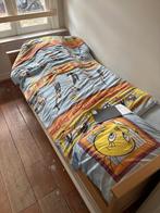 , Huis en Inrichting, Slaapkamer | Bedden, Ophalen, Zo goed als nieuw, Eenpersoons, Hout