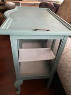 Oud theekastje met bolleglasdeurtje, Antiek en Kunst, Antiek | Meubels | Kasten, Ophalen