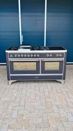 Gasfornuis  Boretti Majestic Antraciet 150 cm breed, Witgoed en Apparatuur, Fornuizen, Ophalen, 60 cm of meer, Zo goed als nieuw