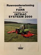 Deutz Intrac Fahr  trekker tractor folder brochure, Ophalen of Verzenden, Gelezen