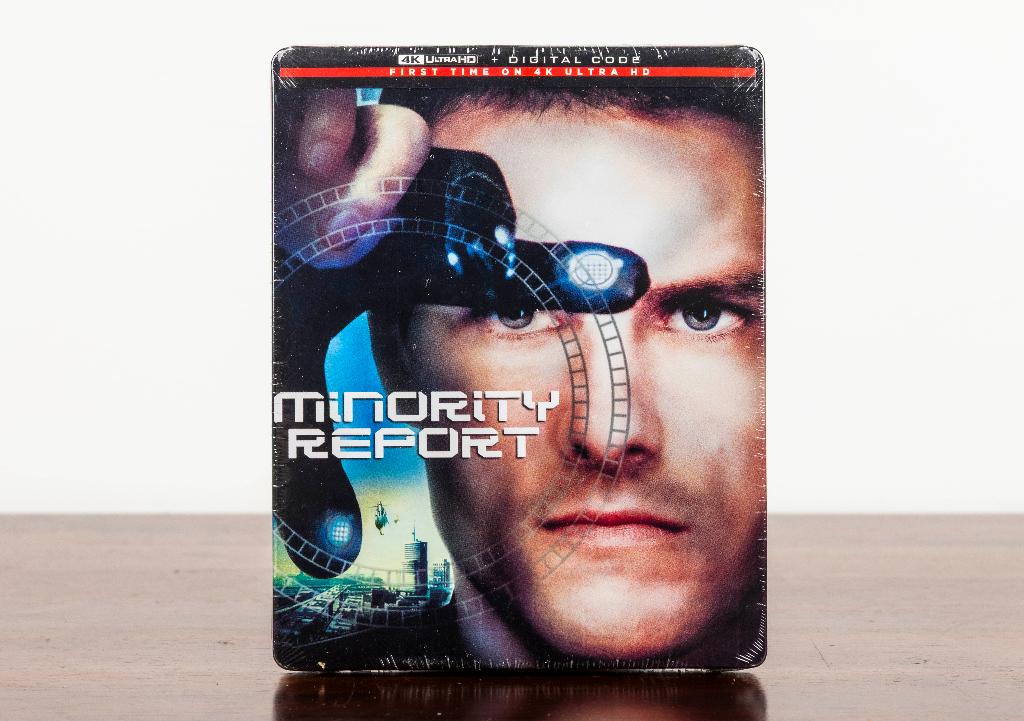 Minority Report 4K UHD Blu-Ray STEELBOOK (US Import), Cd's en Dvd's, Blu-ray, Nieuw in verpakking, Science Fiction en Fantasy