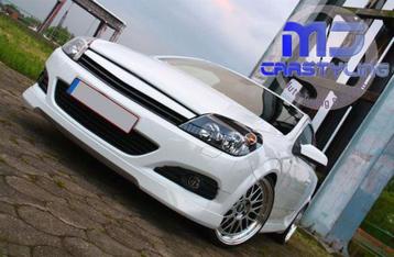 Opel Astra H TwinTop – Voorbumper spoiler [OPC Line] beschikbaar voor biedingen