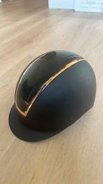 Cap Harry’s Horse 55-57 maat M zwart/goud, Dieren en Toebehoren, Paardrijkleding, Ophalen, Gebruikt, Dressuur, Cap