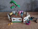 91. Playmobil paardenweide met merrie en veulen, Ophalen of Verzenden, Zo goed als nieuw, Complete set