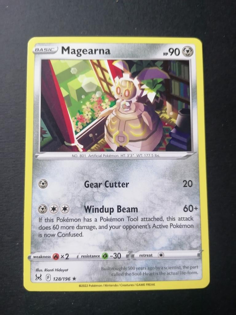 Magearna - Lost Origin 128/196 - Pokémon, Ophalen of Verzenden, Zo goed als nieuw