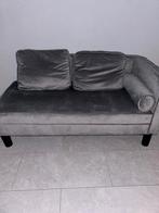 Mooi nieuw,grijs bankje (geen scheuren), Huis en Inrichting, Tweepersoons, 75 tot 100 cm, Ophalen of Verzenden, Zo goed als nieuw