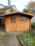 tuinhuis met carport, Tuin en Terras, Tuinhuizen, Tuinhuis, 250 tot 500 cm, Ophalen of Verzenden, 1 raam