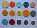 Consumptiemunten A en B, Postzegels en Munten, Ophalen of Verzenden, Overige materialen, Nederland