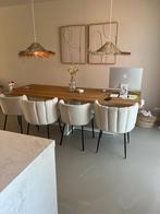 Kave home eetkamerstoelen 4x, Huis en Inrichting, Stoelen, Ophalen of Verzenden, Gebruikt, Wit, Vier