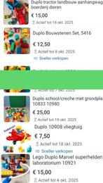 Duplo bouwstenen, sets, boerderij bouwset dieren, Kinderen en Baby's, Speelgoed | Duplo en Lego, Ophalen, Duplo
