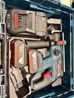 ** Bosch Accu Boorhamer GBH 18 V-EC  met Accus en Oplader **, Ophalen of Verzenden, Gebruikt