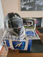 SHARK EVO-one motorhelm maat M, met intercom en 2de vizier., Motoren, Kleding | Motorhelmen, Ophalen, M, Shark, Nieuw zonder kaartje