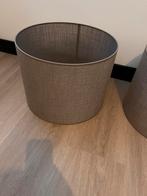 Lampenkappen 2 stuks, Huis en Inrichting, Lampen | Lampenkappen, Ophalen, Zo goed als nieuw, Beige, Rond