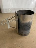 Weber brikettenstarter, Ophalen, Gebruikt