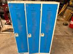 Metalen Locker Kast - 3 Deuren, Huis en Inrichting, Ophalen, Gebruikt