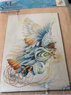 BORDUURPAKKET BIRD OF PARADISE ZEER ZELDZAAM, Hobby en Vrije tijd, Borduren en Borduurmachines, Verzenden, Nieuw, Handborduren