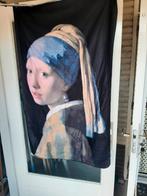 Meisje met de parel op doek, Antiek en Kunst, Kunst | Schilderijen | Modern, Ophalen