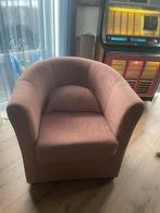 Leuke fauteuil. Oud roze, Ophalen, Zo goed als nieuw, 75 tot 100 cm, 50 tot 75 cm