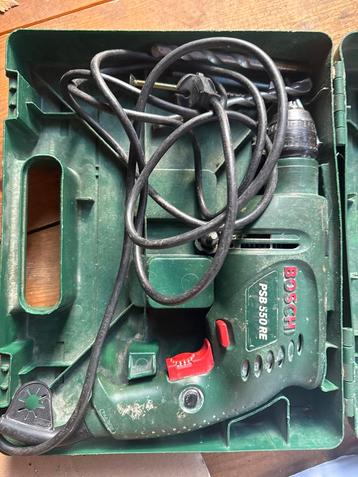 Bosch PSB 550 RE klopboormachine met koffer vanaf 21€ beschikbaar voor biedingen