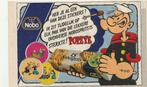 Retro reclame 1980 Nobo sprits koeken Popeye stripfiguur, Verzamelen, Verzenden, Overige typen