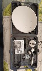 Mobiele sateliet schotel met ontvanger., Audio, Tv en Foto, Schotelantennes, Ophalen, Zo goed als nieuw, Overige merken