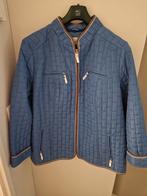 mooie  blauwe jas mt 50, Ophalen of Verzenden, Zo goed als nieuw, Blauw, Jas of Mantel