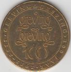 Nederland penning Greving en Greving 100 Jaar 1911-2011, Ophalen of Verzenden, Overige materialen, Nederland