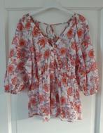 C&A fleurige top maat 44, Kleding | Dames, Tops, Maat 42/44 (L), Ophalen of Verzenden, Zo goed als nieuw, Korte mouw