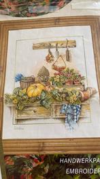 Borduurpatroon groententafel , origineel., Hobby en Vrije tijd, Borduren en Borduurmachines, Ophalen of Verzenden, Gebruikt, Patroon