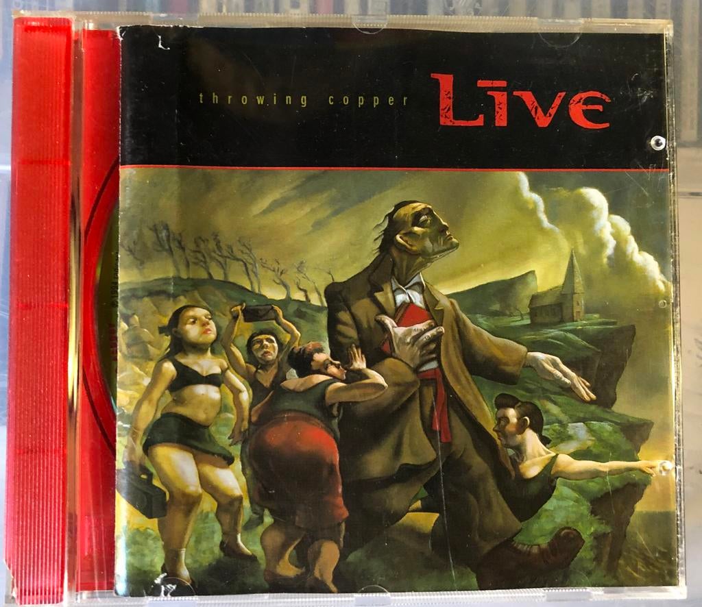 Live - Throwing Copper (CD), Ophalen of Verzenden, Zo goed als nieuw, Alternative