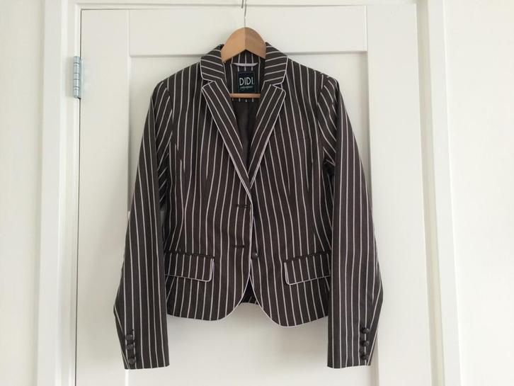 Nieuw Didi jasje blazer colbert - bruin met lichtroze mt S, Kleding | Dames, Jasjes, Kostuums en Pakken, Nieuw, Jasje, Maat 36 (S)