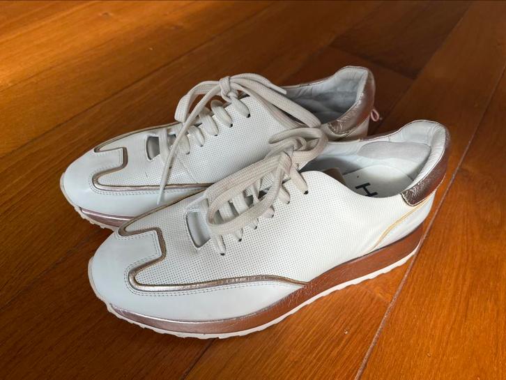 H32 by Melik hippe sneakers mt 40 z.g.a.n., Kleding | Dames, Schoenen, Zo goed als nieuw, Sneakers of Gympen, Wit, Ophalen of Verzenden