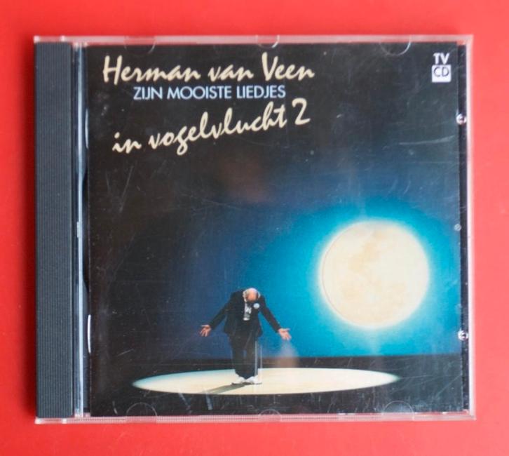 cd Herman van Veen In vogelvlucht 2 Zijn mooiste liedjes, Cd's en Dvd's, Cd's | Nederlandstalig, Zo goed als nieuw, Levenslied of Smartlap
