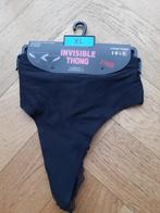 set van 2 zwarte strings xl, Ophalen of Verzenden, Zwart, String