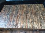 salontafel zo goed als nieuw 160x100x43, Ophalen, 50 tot 100 cm, Zo goed als nieuw, Metaal