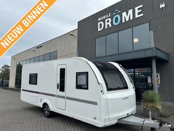 Adria Adora 572 UT, Caravans en Kamperen, Caravans, Bedrijf, tot en met 4, 1250 - 1500 kg, Rondzit, Adria, 2 aparte bedden, Overige typen