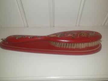 Vintage Kledingborstel Set - Handbeschilderd beschikbaar voor biedingen