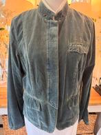 Blauw, fluwelen jasje Josephine & Co, 40/M, vintage-look., Maat 38/40 (M), Blauw, Nieuw, Ophalen of Verzenden