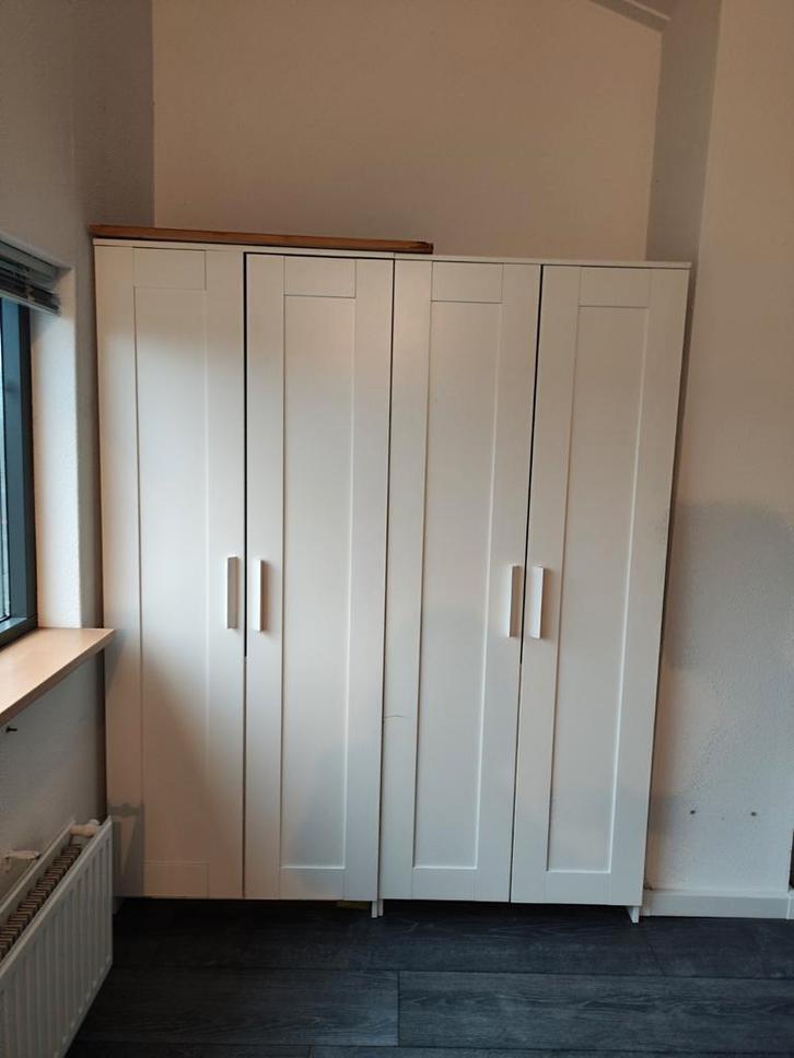 2x IKEA BRIMNES kledingkast met deuren, Huis en Inrichting, Kasten | Kledingkasten, Gebruikt, 150 tot 200 cm, 50 tot 100 cm, 50 tot 75 cm