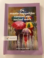 De maatschappelijke context van sociaal werk, Boeken, Ophalen of Verzenden, Galina van der Weert, Zo goed als nieuw