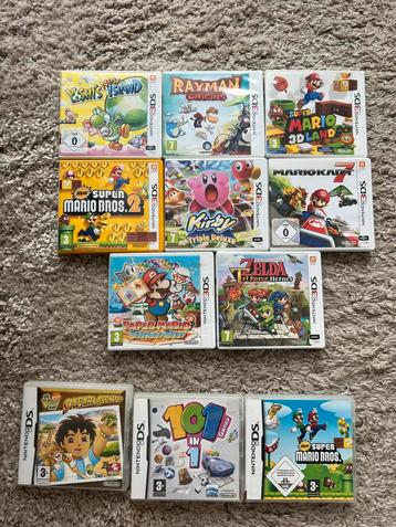 Nintendo DS en 3DS spellen beschikbaar voor biedingen