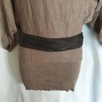 Soepele bruine leren riem merk GMZ, Kleding | Dames, Minder dan 80 cm, ., Ophalen of Verzenden, Zo goed als nieuw