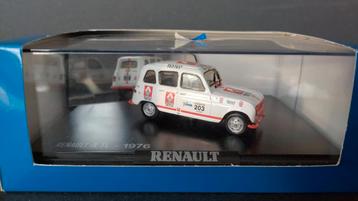 Renault 4 TL Trophy Desert tours 1:43 Norev Pol beschikbaar voor biedingen