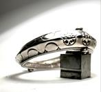 Antieke Zilveren Armband India gedragen, Verzenden, Gebruikt, Zilver
