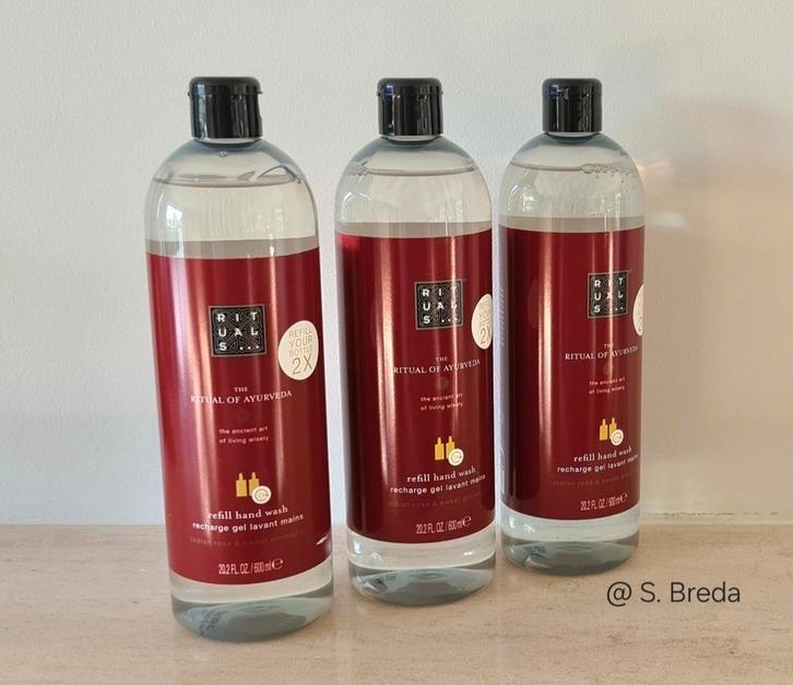 Rituals 600 ml Navulling Handzeep | Ayurveda | Refill, Sieraden, Tassen en Uiterlijk, Uiterlijk | Lichaamsverzorging, Nieuw, Overige typen