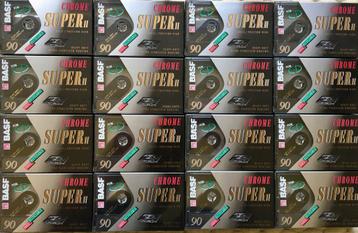 NOS BASF Chrome Super II 90 NIEUW CSII90 cassettebandjes OVP beschikbaar voor biedingen